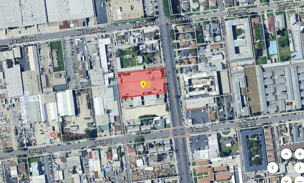 High‑Visibility Industrial Parcel with ±143 FT Frontage - 2121 & 2203 N Santa Fe Avenue, Compton, CA — photo 1